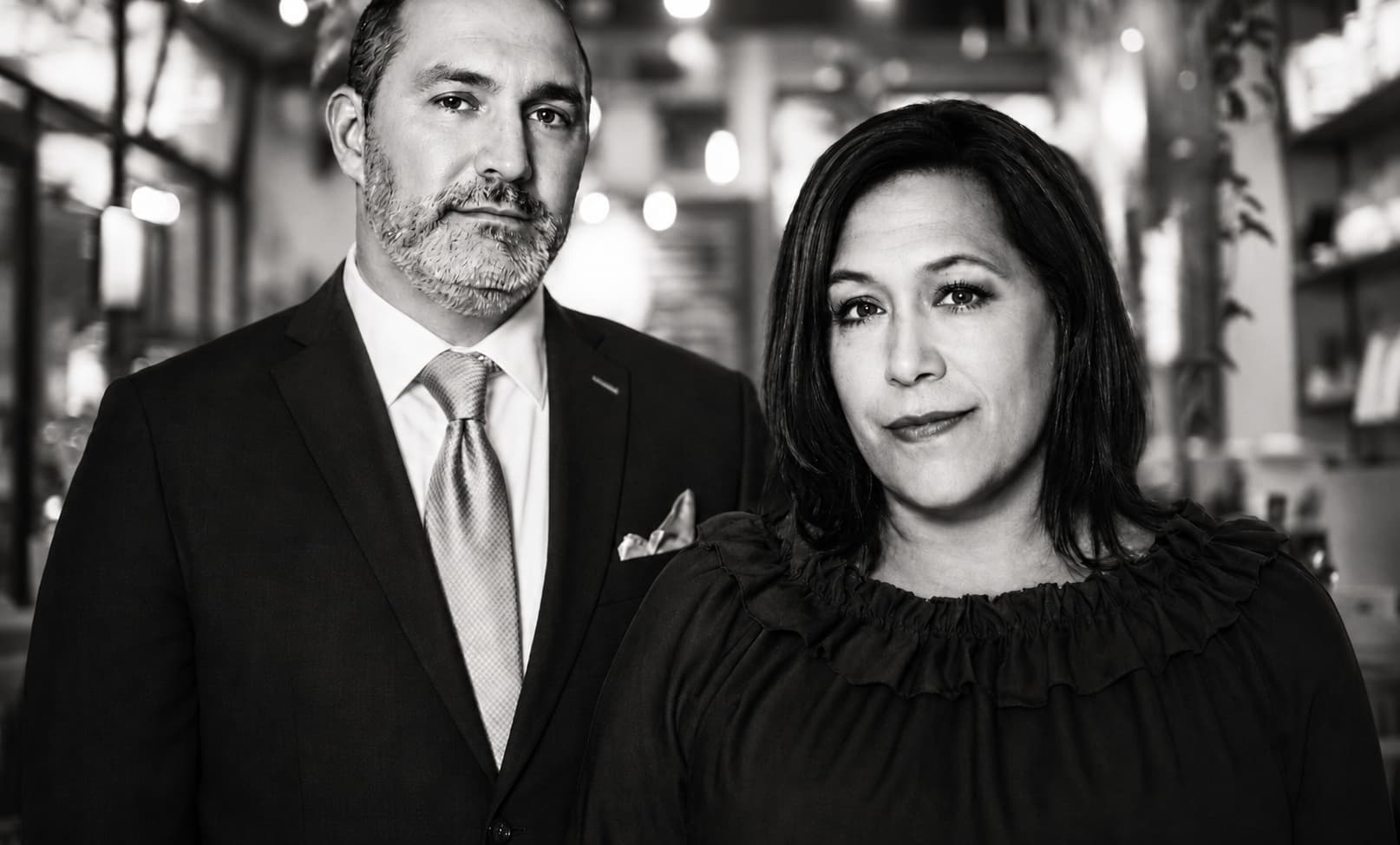 Chef Joe Cicala and Pastry Chef Angela Cicala.